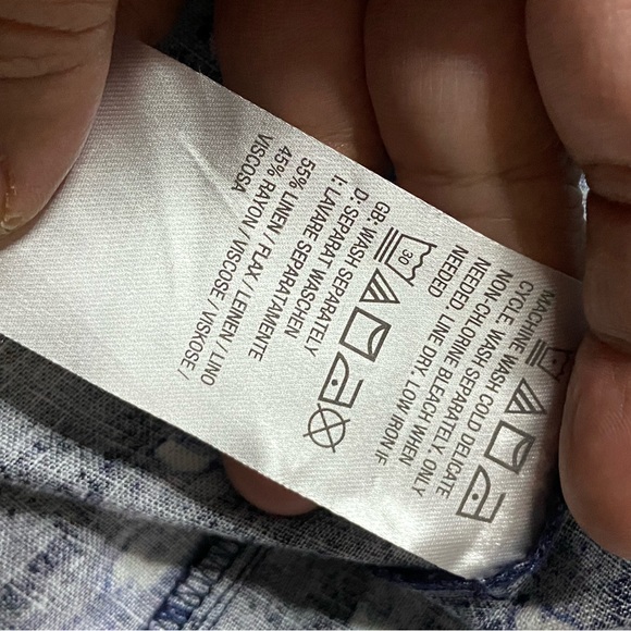 Q- Indigo Blue True Denim SHIBORI Kimono Blazer - Picture 6 of 10